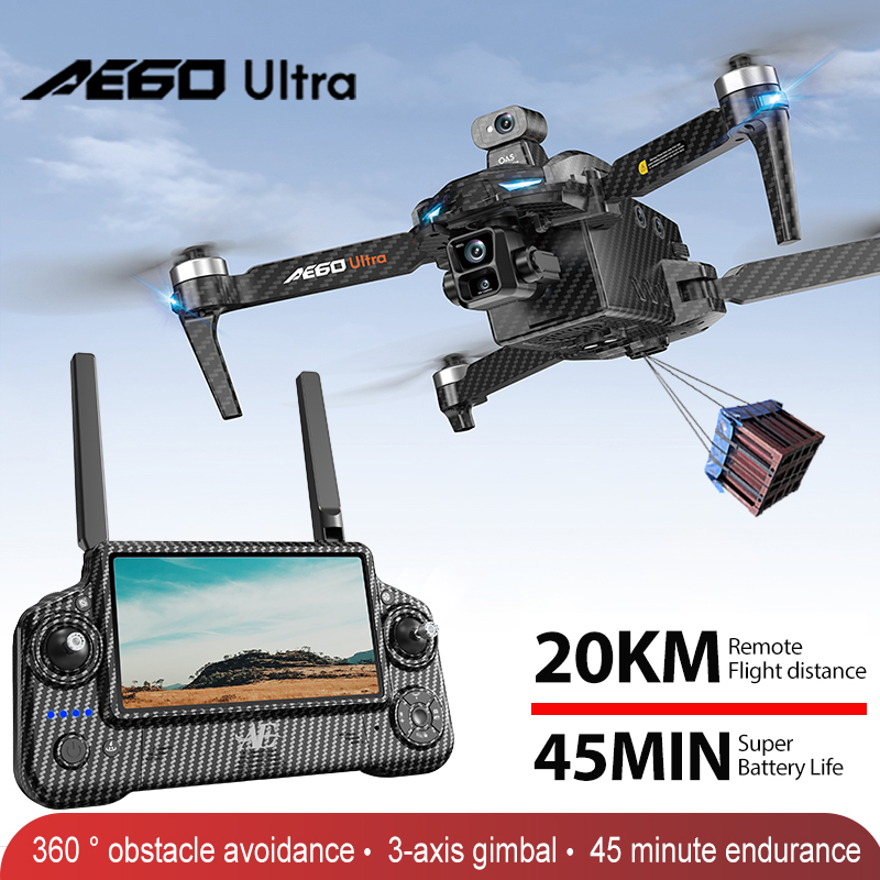 Drone Gimbal Brushless - AE60 GPS Drone Profesyonel 8K Kamera