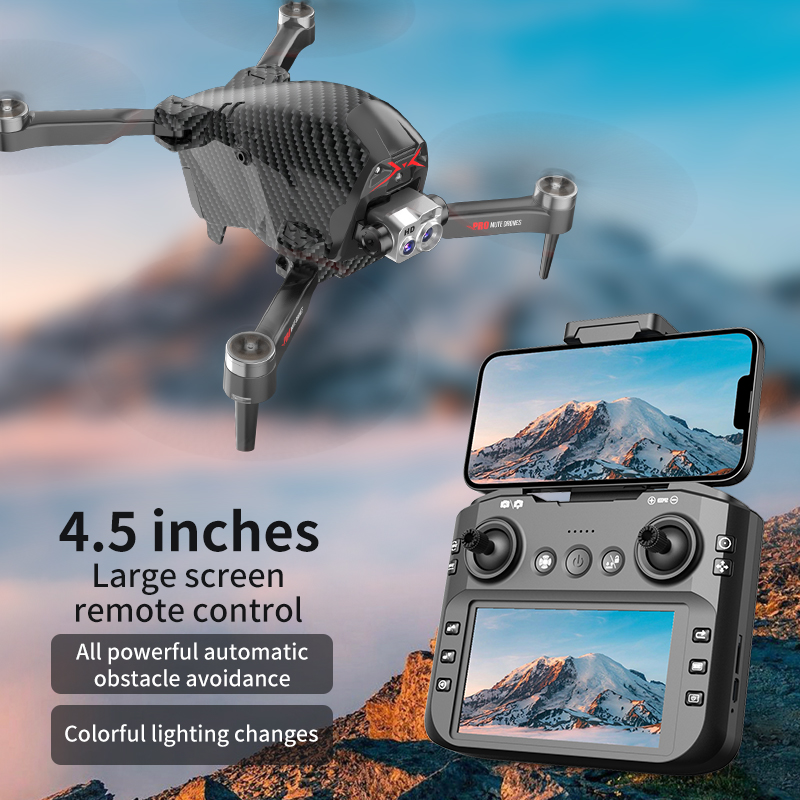 Drone Gimbal Brushless - CS26 Drone, 1080P FPV Çift Kamera,