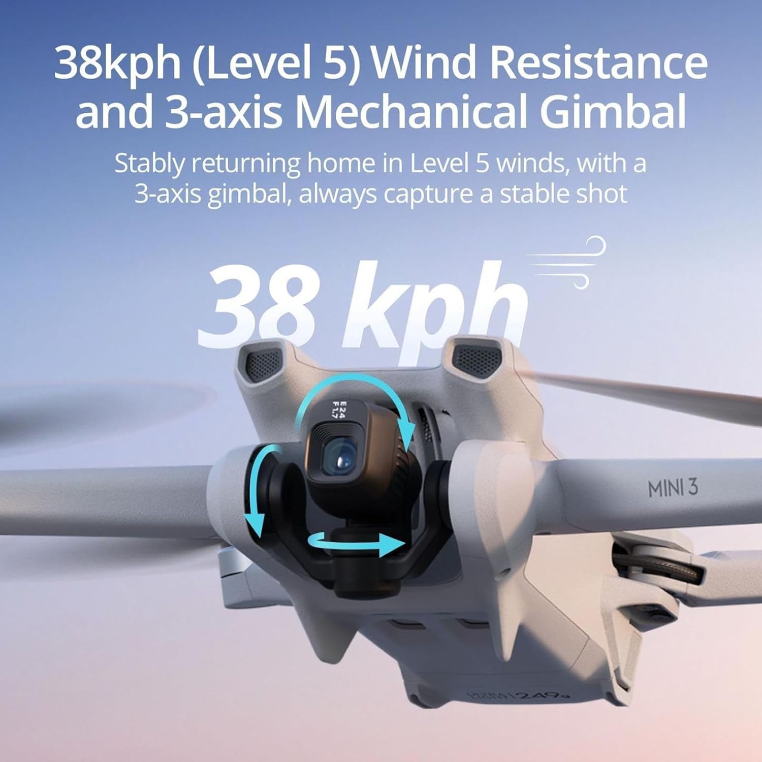 DJI Mini 3, 3 Eksenli Mekanik  - Drone Gimbal 3 Axis incelemesi ve fiyatı