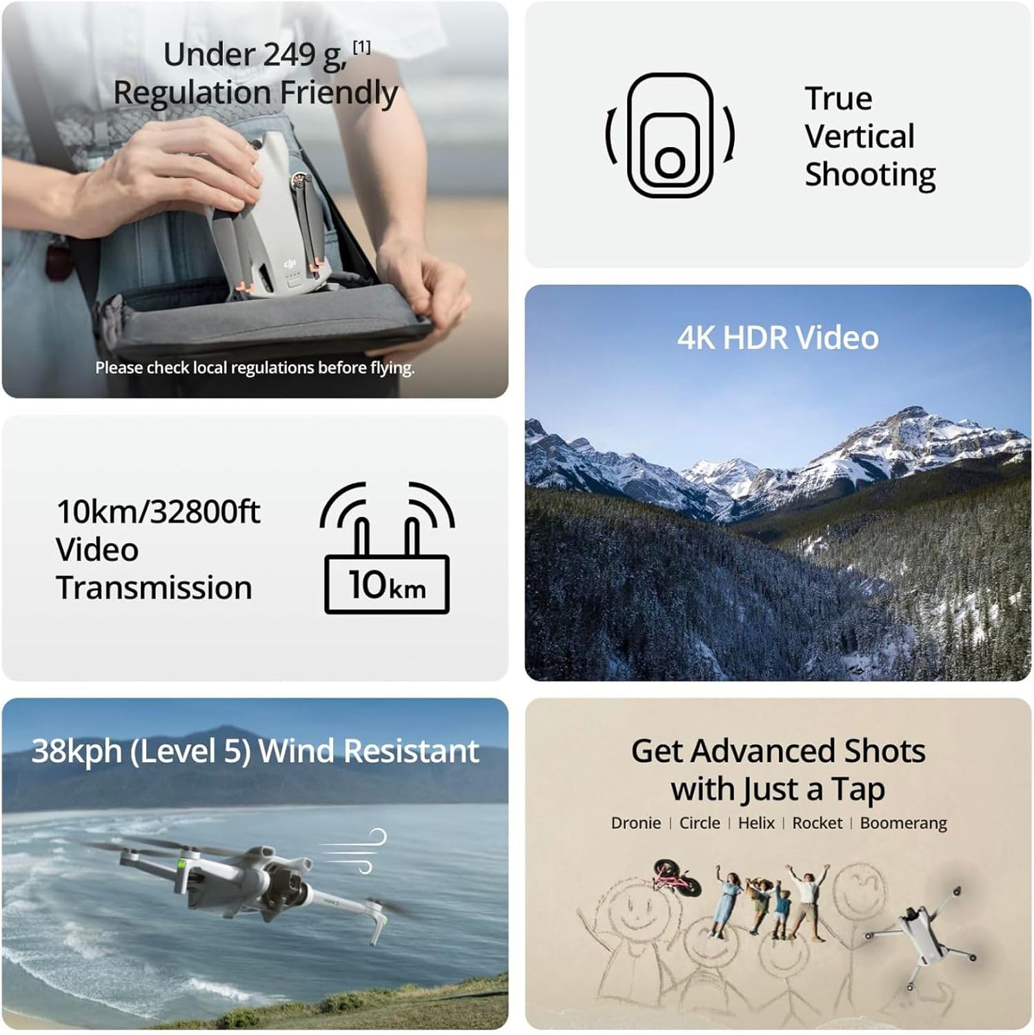 DJI Mini 3, 3 Eksenli Mekanik  - Drone Gimbal 3 Axis incelemesi ve fiyatı