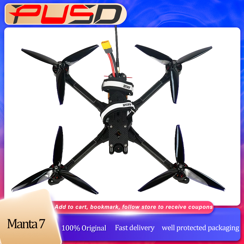 PUSD 7 inç Manta 7 X Lite Free - Drone Gimbal 3 Axis incelemesi ve fiyatı