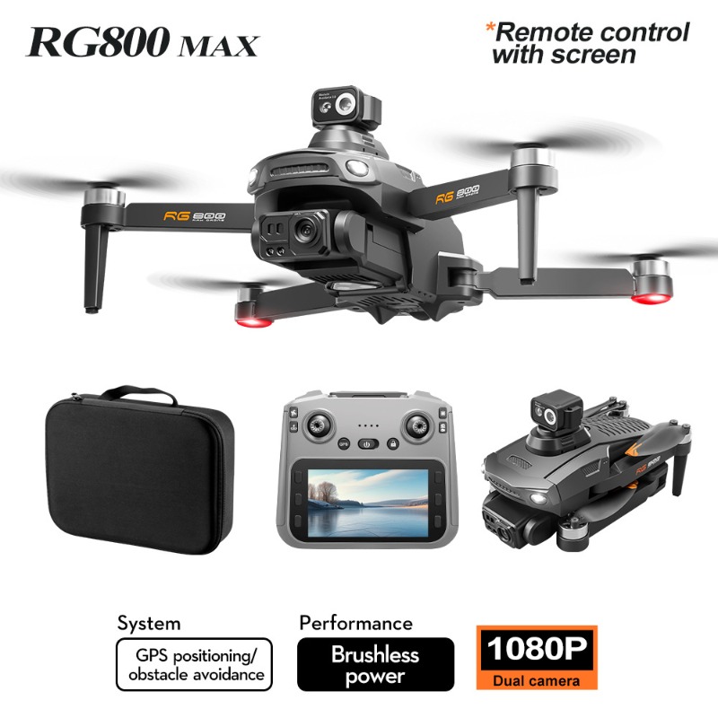 YENI RG800 MAX Drone 1080 P HD - Drone Gimbal Brushless incelemesi ve fiyatı