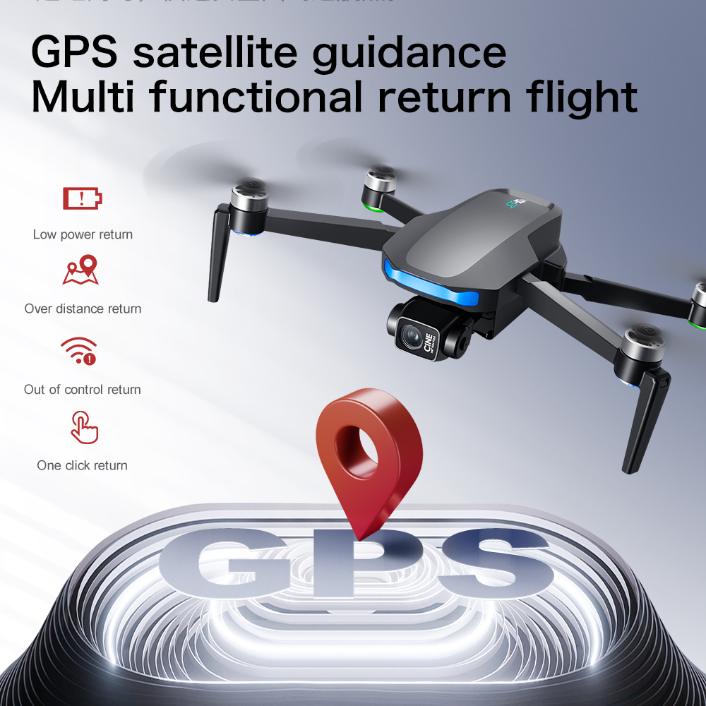 Yeni S-X1 MAX Drone GPS 8K Pro - Drone Gimbal Brushless incelemesi ve fiyatı