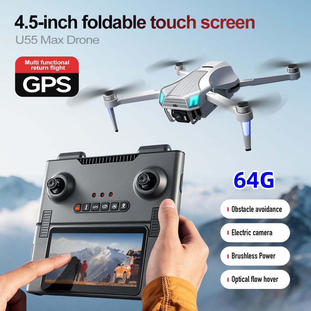 NCZOBOE U55 RC Drone HD Çift K - Drone Gimbal 2 Axis incelemesi ve fiyatı