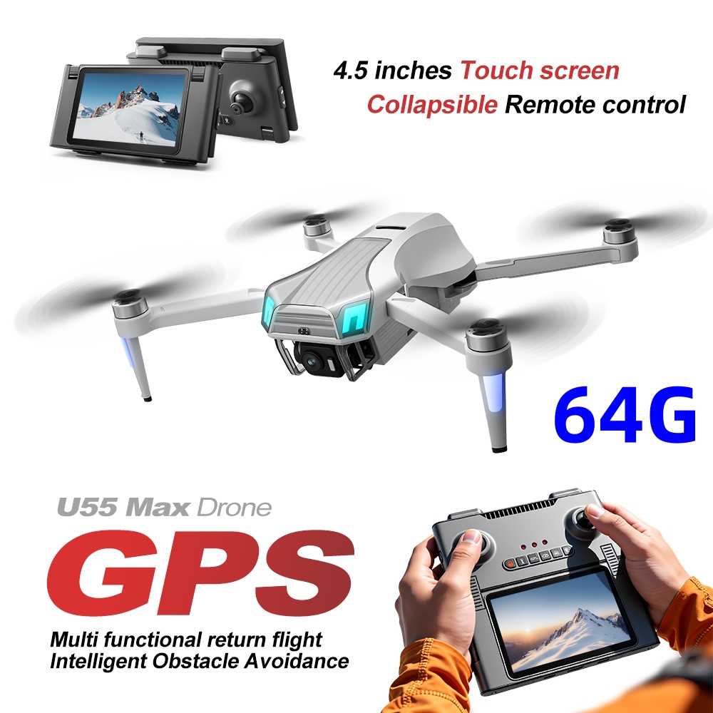 NCZOBOE U55 RC Drone HD Çift K - Drone Gimbal 2 Axis incelemesi ve fiyatı